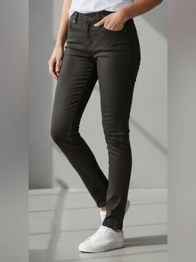 AFFLICTION RARE Bianca Black Skinny fit Jeans Vintage style NWT size 26